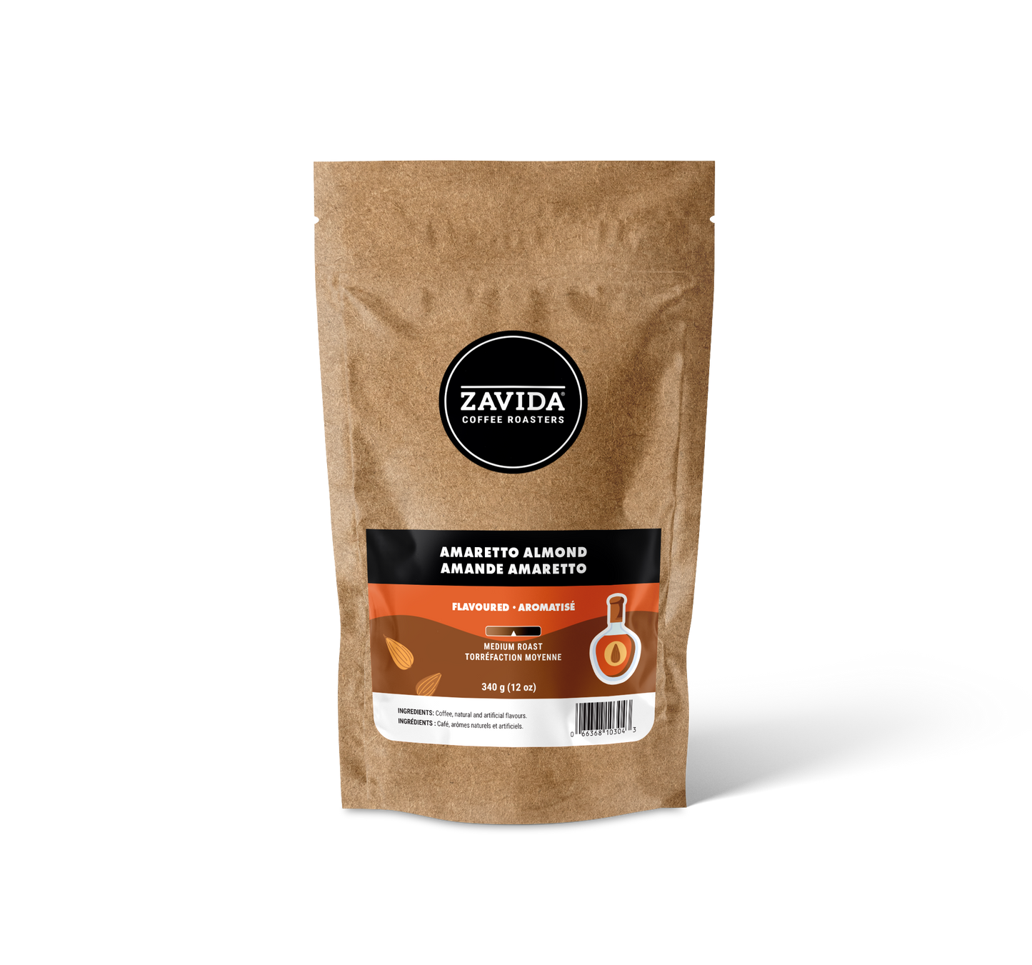 Kaffee Zavida Amaretto Mandel - 340g Bohnen