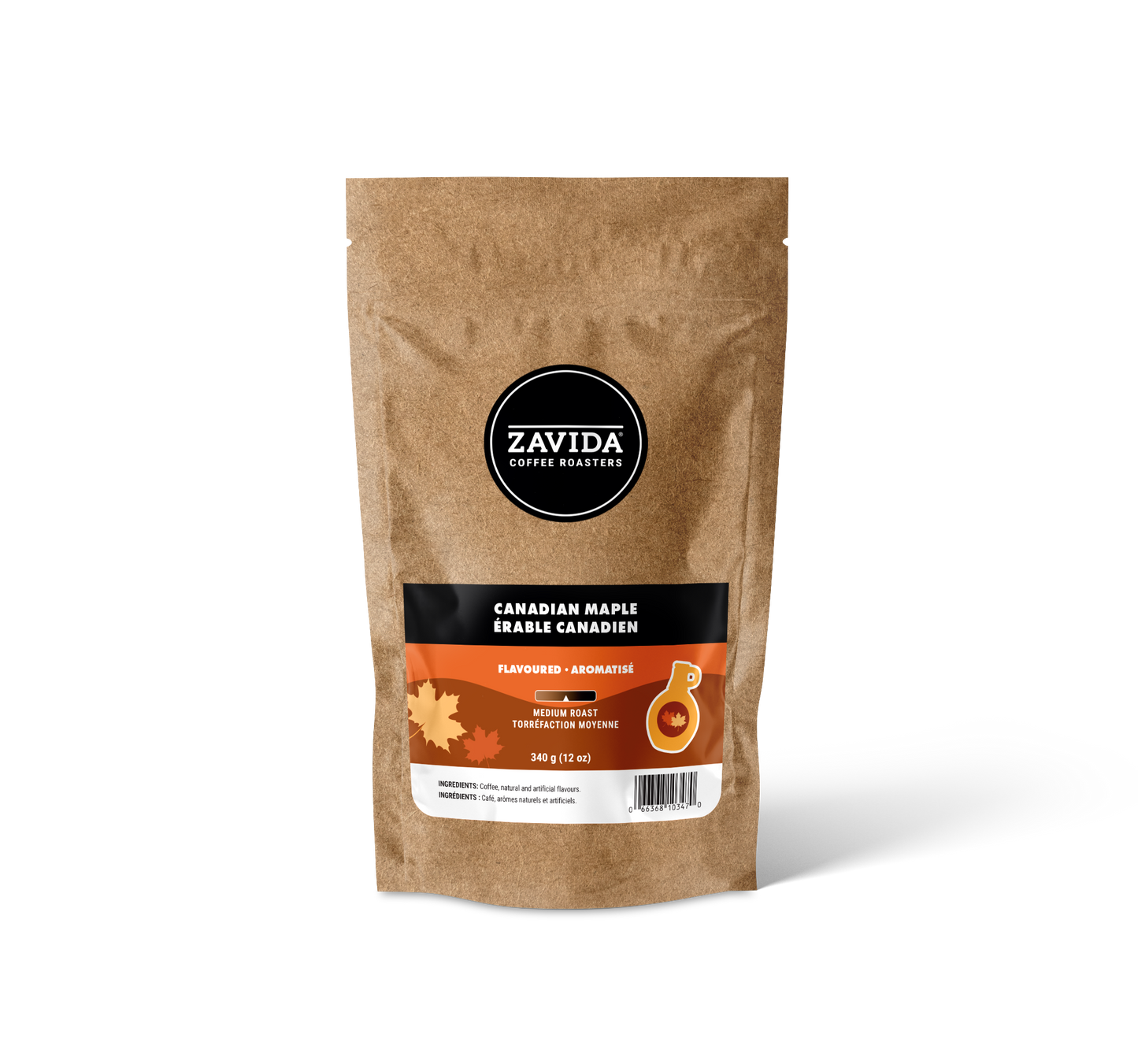 Cafea Zavida Canadian Maple - 340g boabe