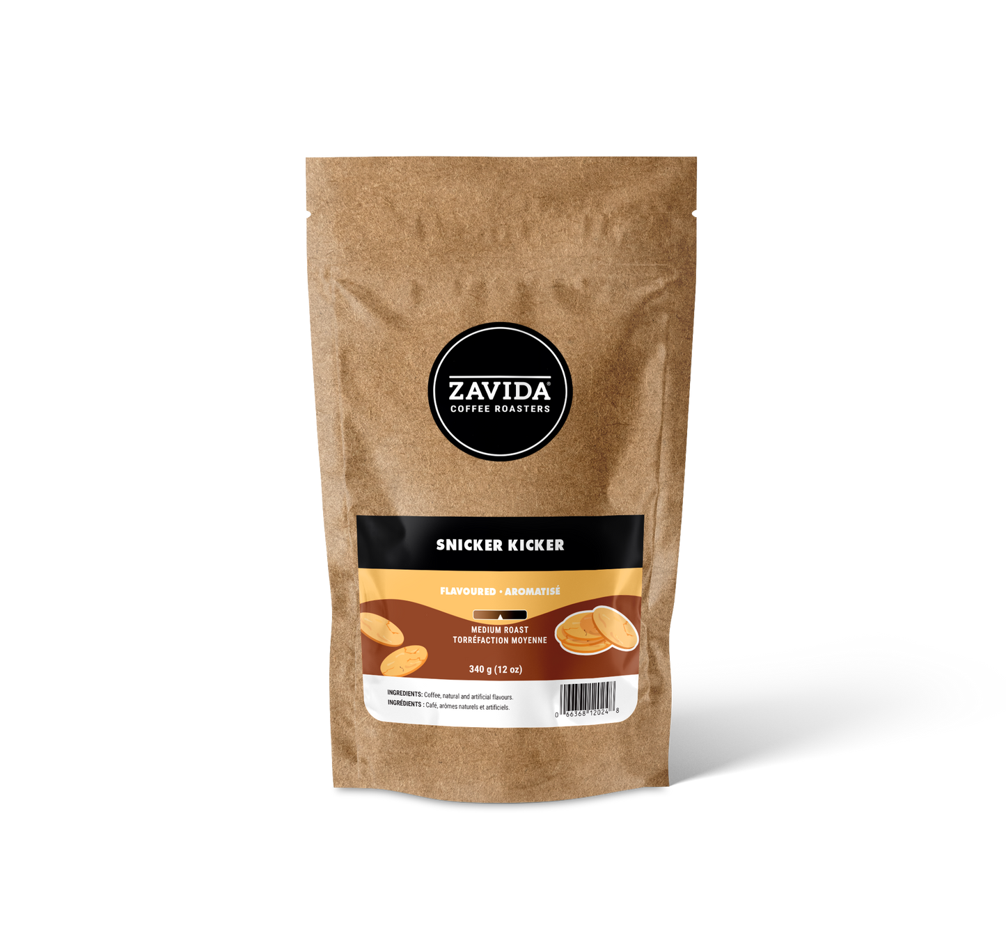Cafea Zavida Snicker Kicker - 340g chicchi