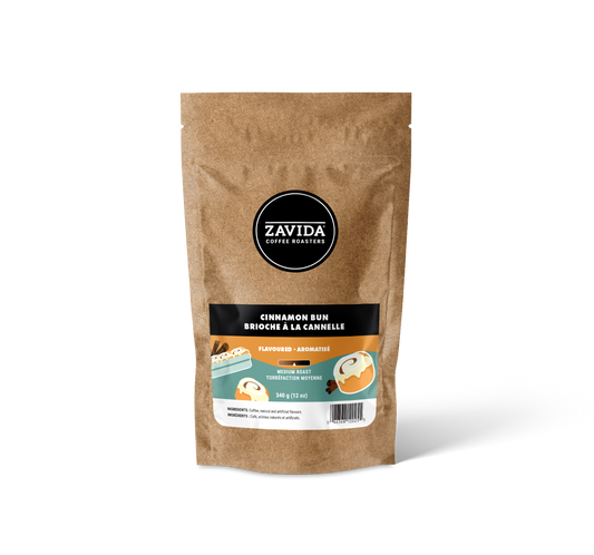 Cafea Zavida Cinnamon Bun - 340g boabe
