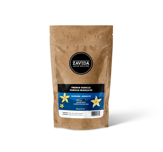 Cafea Zavida French Vanilla - 340g boabe