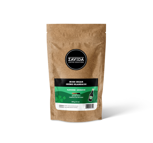 Cafea Zavida Irish Cream - 340g boabe