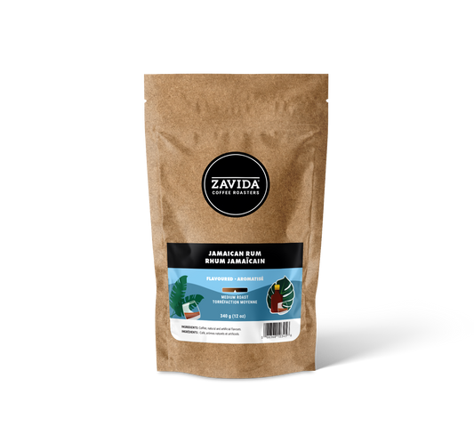 Cafea Zavida Jamaican Rum - 340g boabe