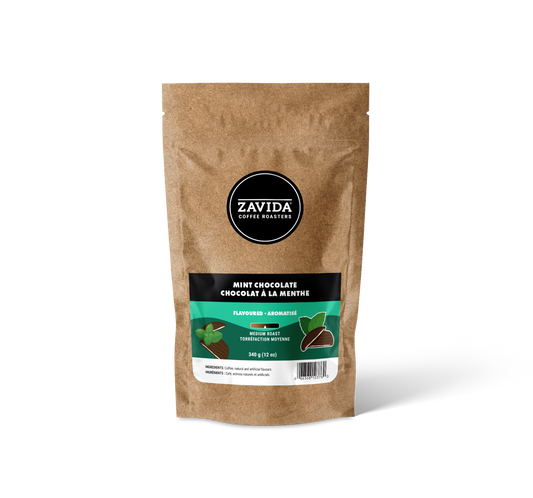 Cafea Zavida Mint Chocolate - 340g boabe