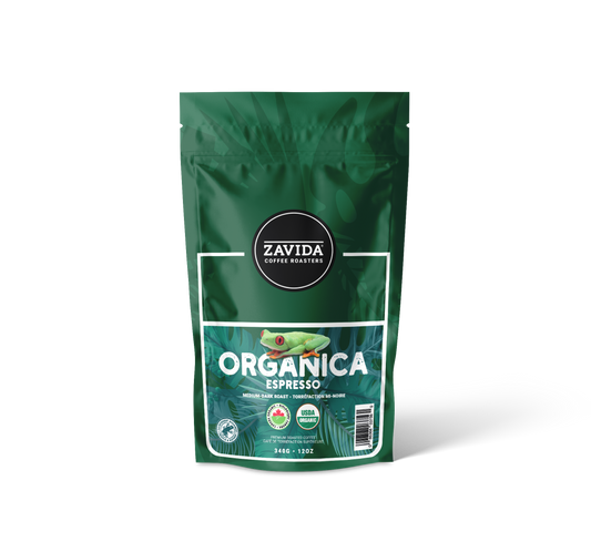 Cafea Zavida Organica Rainforest Alliance Espresso - 340g boabe
