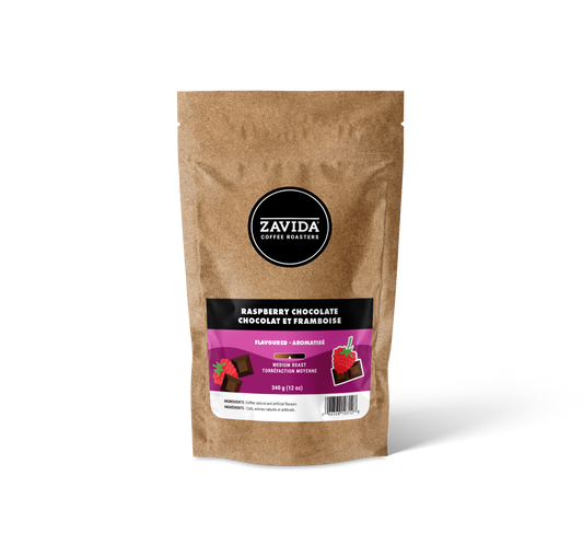 Cafea Zavida Raspberry Chocolate - 340g boabe