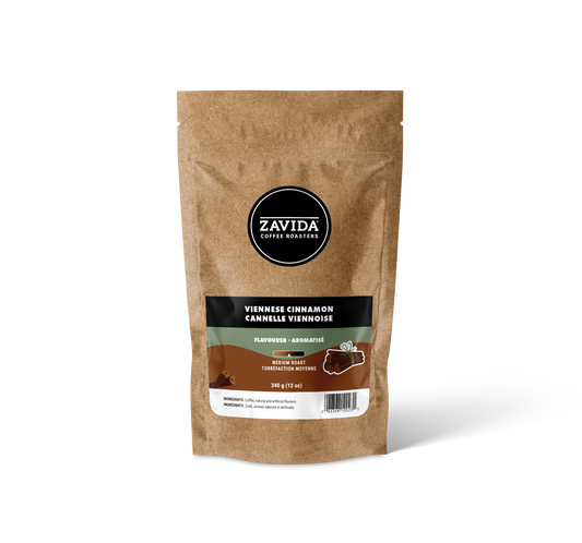 Cafea Zavida Viennese Cinnamon - 340g boabe